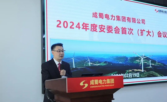 成蜀電力集團(tuán)召開(kāi)2024年度安委會(huì)首次（擴(kuò)大）會(huì)議