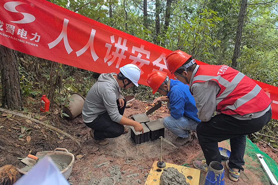 洱源縣大楓樹(shù)光伏發(fā)電項(xiàng)目配套送出工程完成首基基礎(chǔ)澆筑