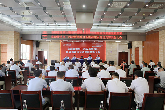成蜀電力集團(tuán)榮獲華能景洪電廠新能源建設(shè)勞動(dòng)競(jìng)賽 “先進(jìn)單位”稱(chēng)號(hào)