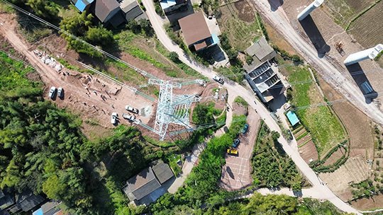 西渝高鐵（廣安段）超高壓線路遷改攻堅(jiān)戰(zhàn)圓滿收官
